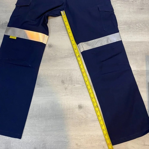 TRU Workwear Pants Unisex Reflective Night Use Heavy Duty Industrial Pants UPF50 - Picture 16 of 16